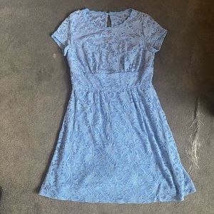 Gorgeous sky blue lace dress!